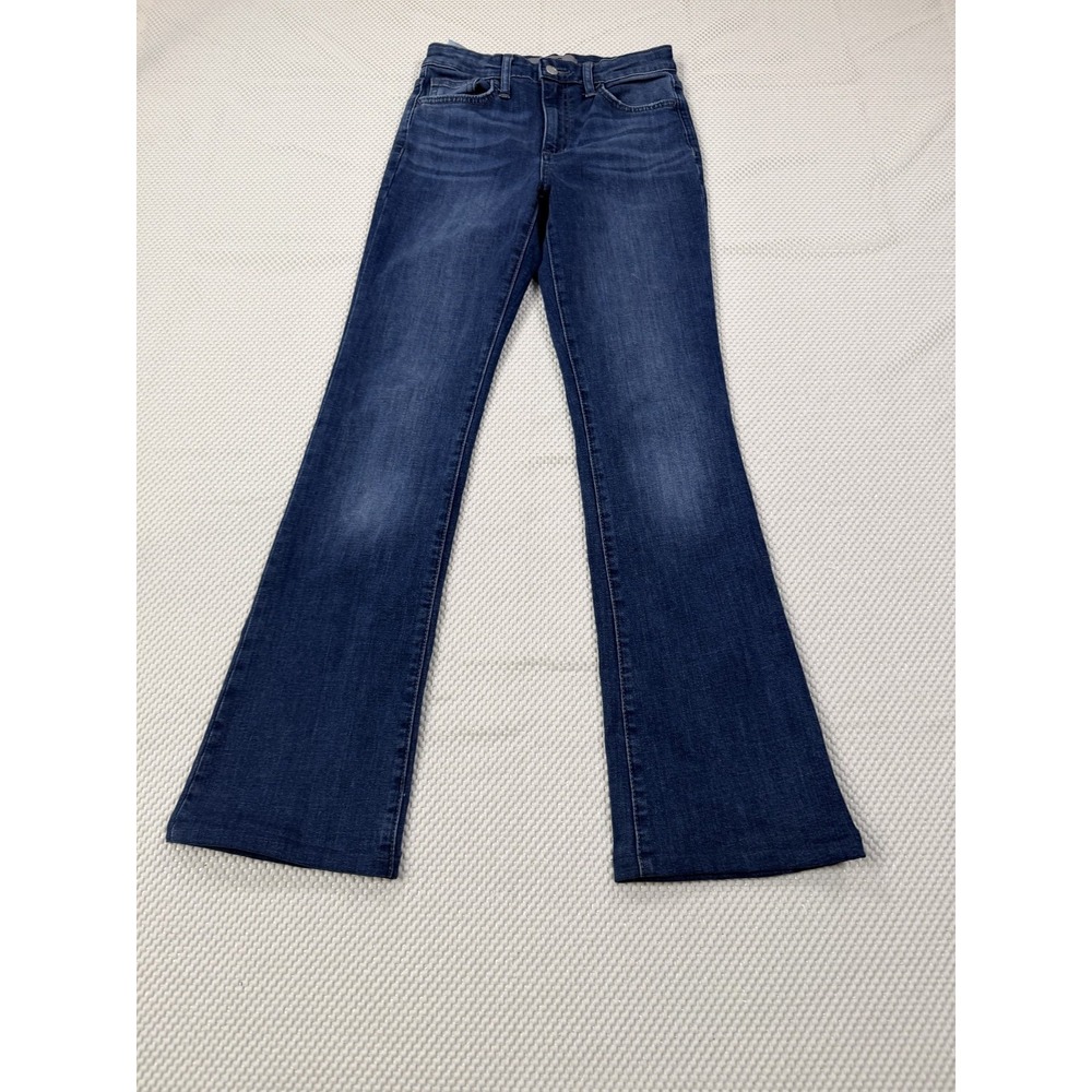 Joe's Jeans Women Size 25 Blue Stretch Denim Flare Bootcut Pants Medium Wash